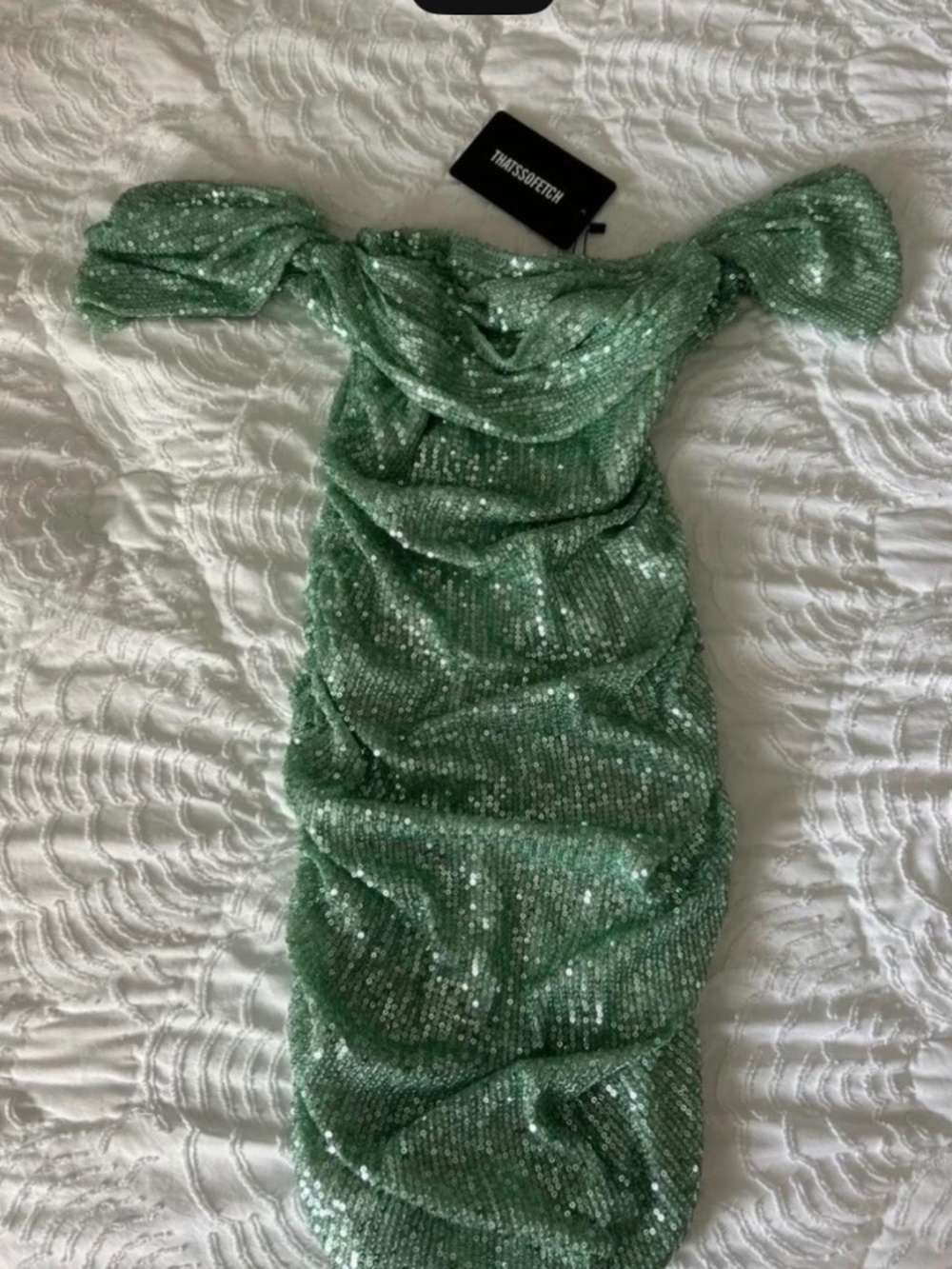 That’s so fetch Nara dress sage in size 2
